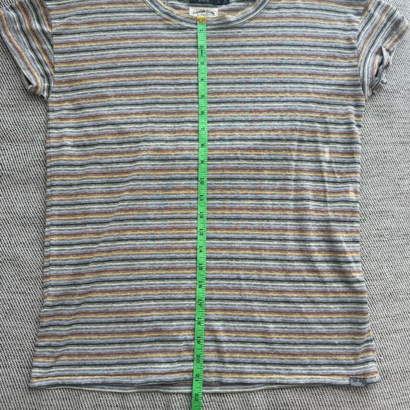 Prana Cozy Up Stripe Tee Hemp, Outdoors, Hiking Camping Size Small - Picture 6 of 8